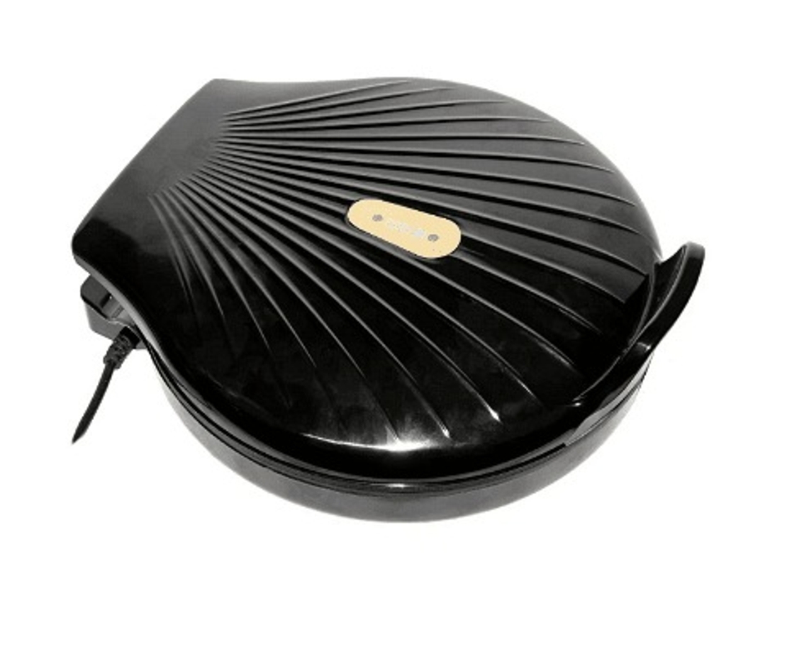 НЕМСКИ Електрически уред за приготвяне на пица Danvia 6в1, 30 см, 1100W, 220V, Черен + ЛЕД ФЕНЕР