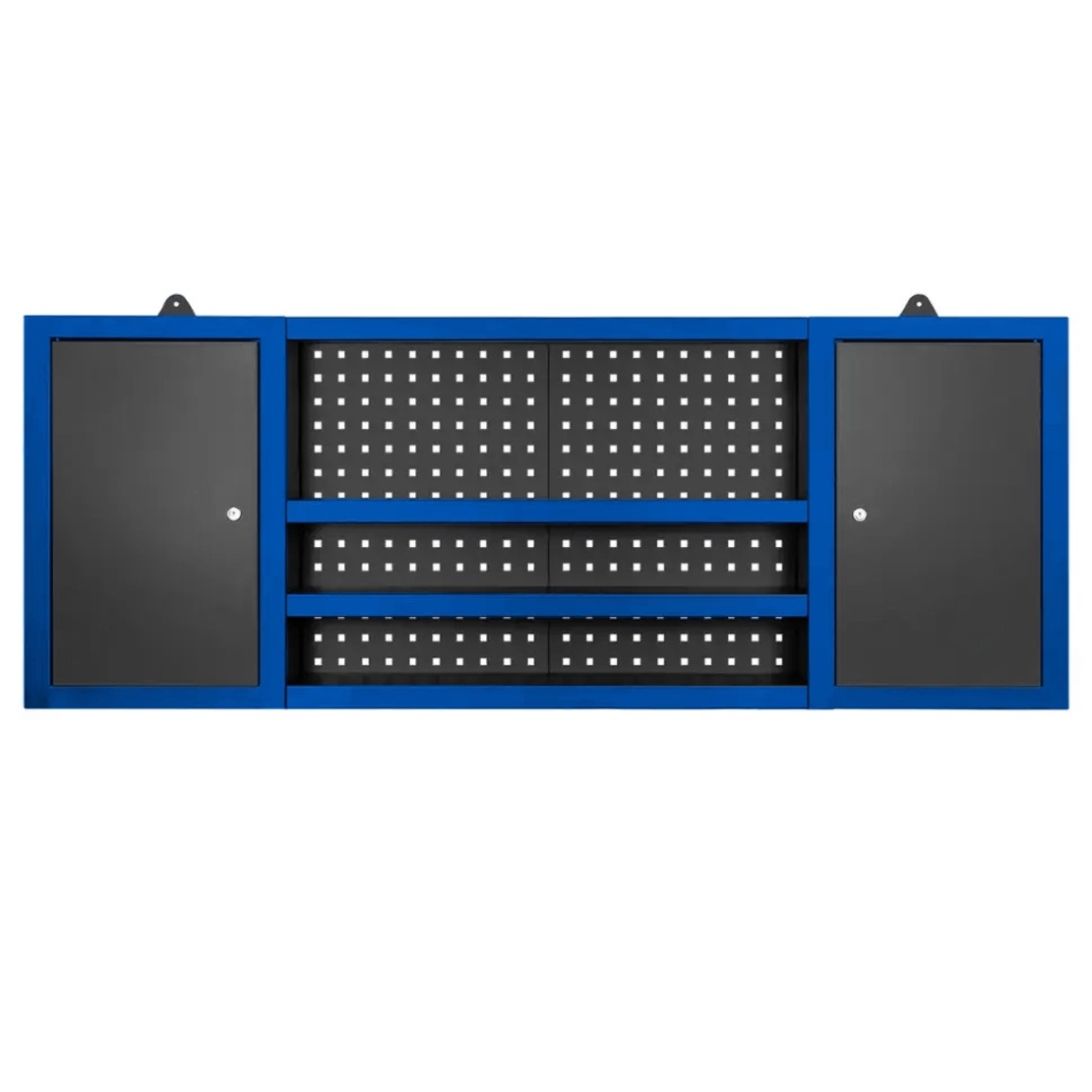 НЕМСКИ Комплект Работна Маса Шкафове и Сервизни Колички Метал HAWEK + ЛЕД ФЕНЕР