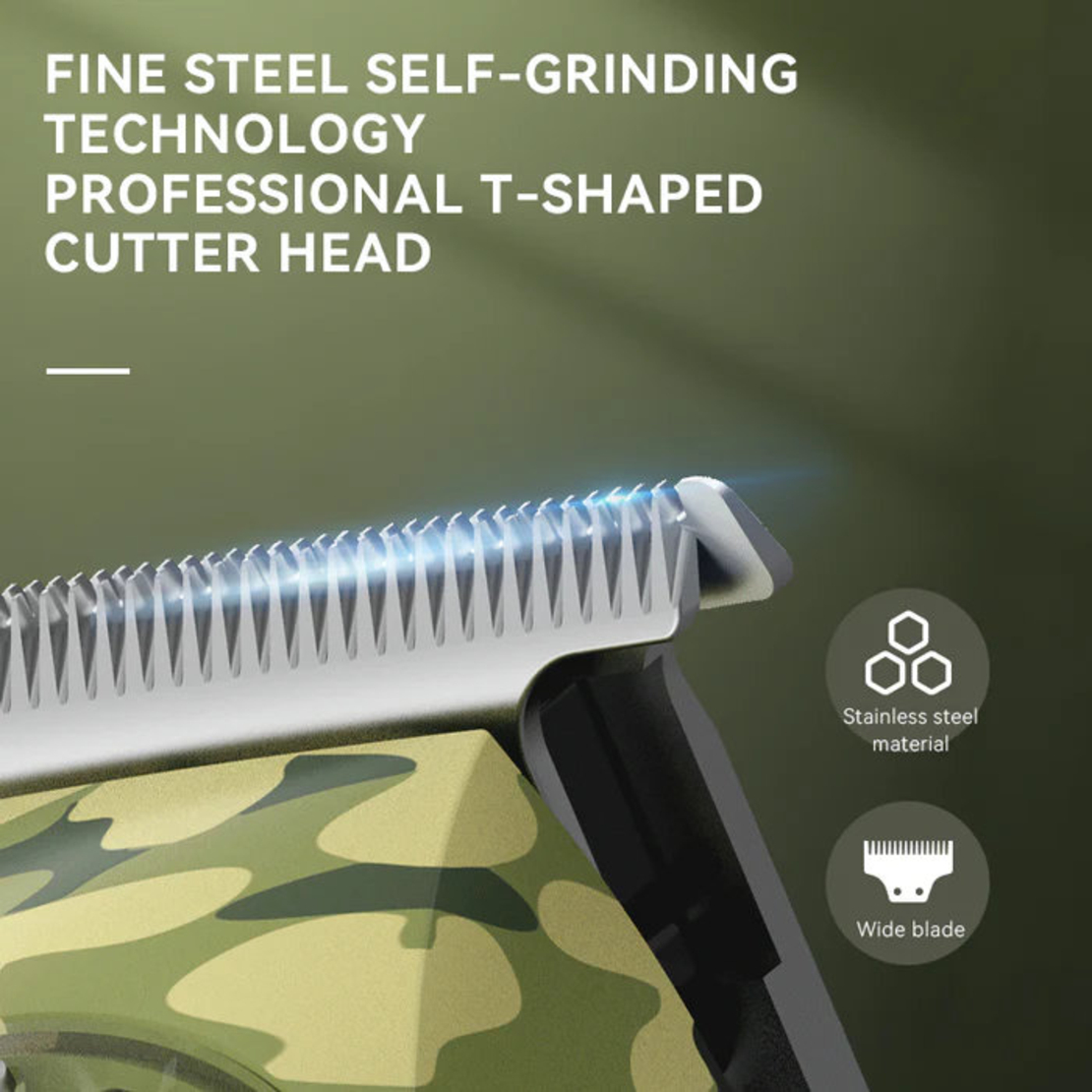 НЕМСКИ Машинки За Подстригване И Бръснене Kemei KM 2379 + ЛЕД ФЕНЕР