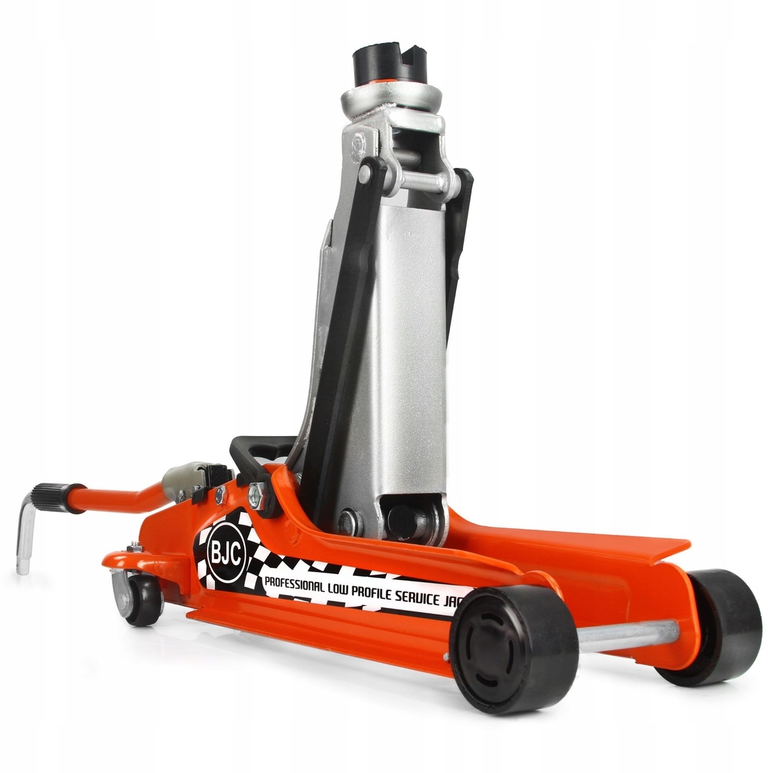 НЕМСКИ Нископрофилен Крик 2.5т 85-410мм BJC с вложки в куфар + ЛЕД ФЕНЕР