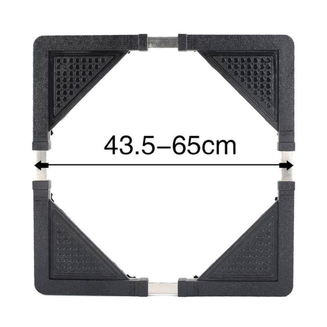 НЕМСКА Платформа на колела за домакински машини и мебели 56x56см. + ЛЕД ФЕНЕР