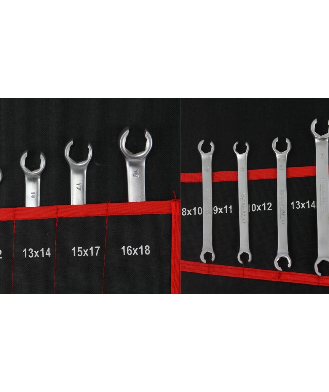 НЕМСКИ Полски Комплект Комбинирани Ключове 47 части MAR-POL + ЛЕД ФЕНЕР