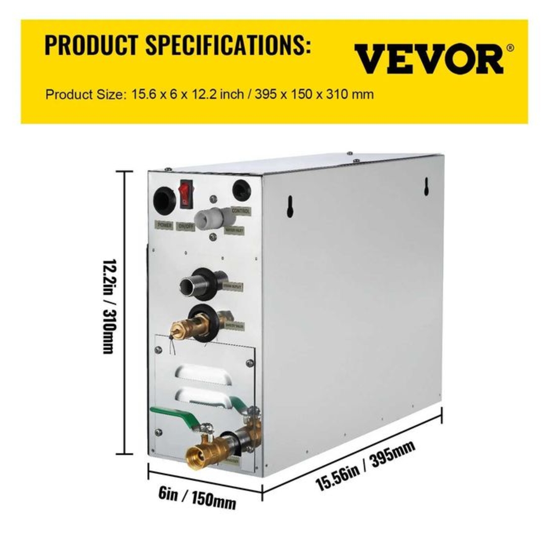 НЕМСКИ Генератор за пара 4кW + Подарък ЛЕД ФЕНЕР