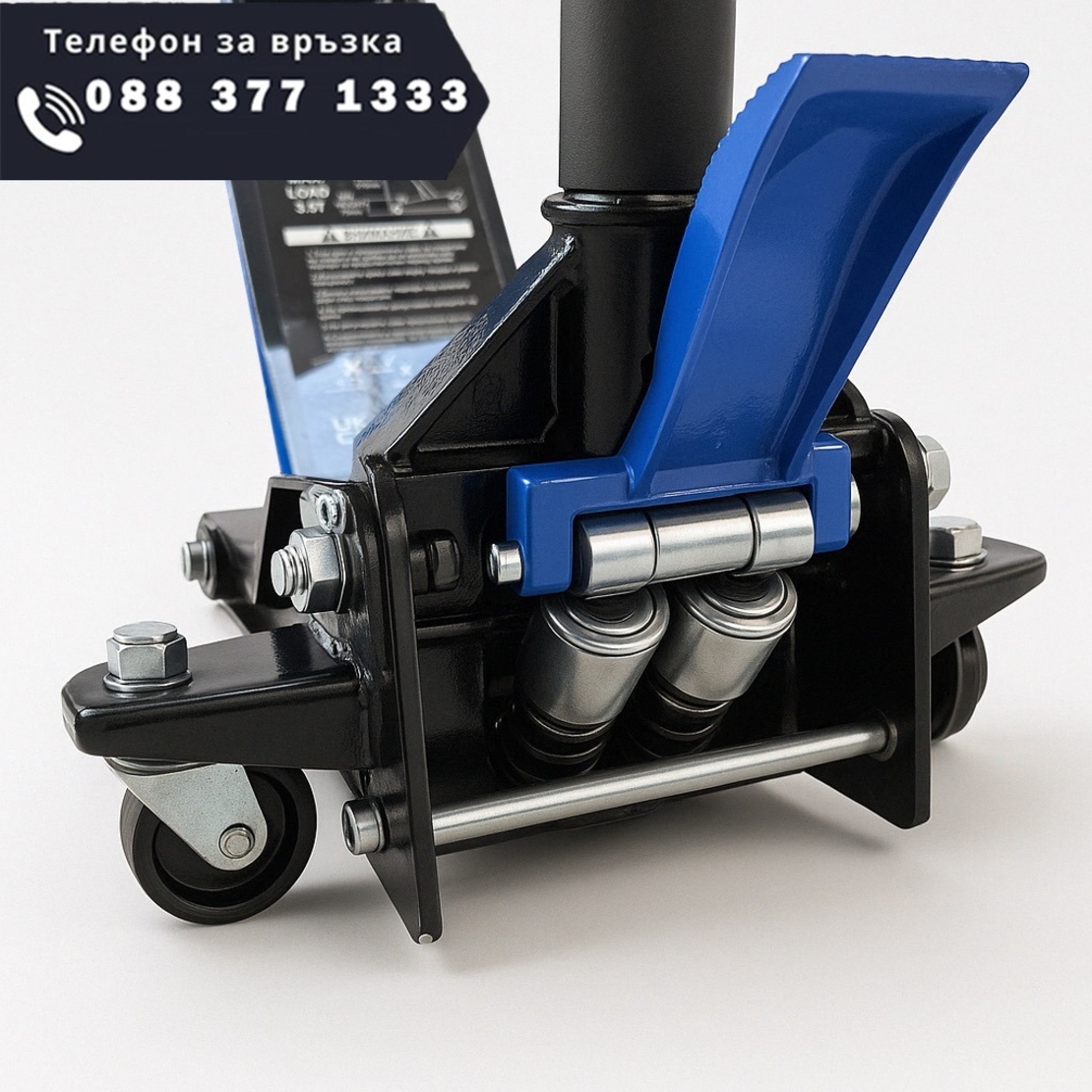 НЕМСКИ Крик Нископрофилен Крокодил 3,5 тона с педал 75 – 510мм HAWEK Полша + ЛЕД ФЕНЕР