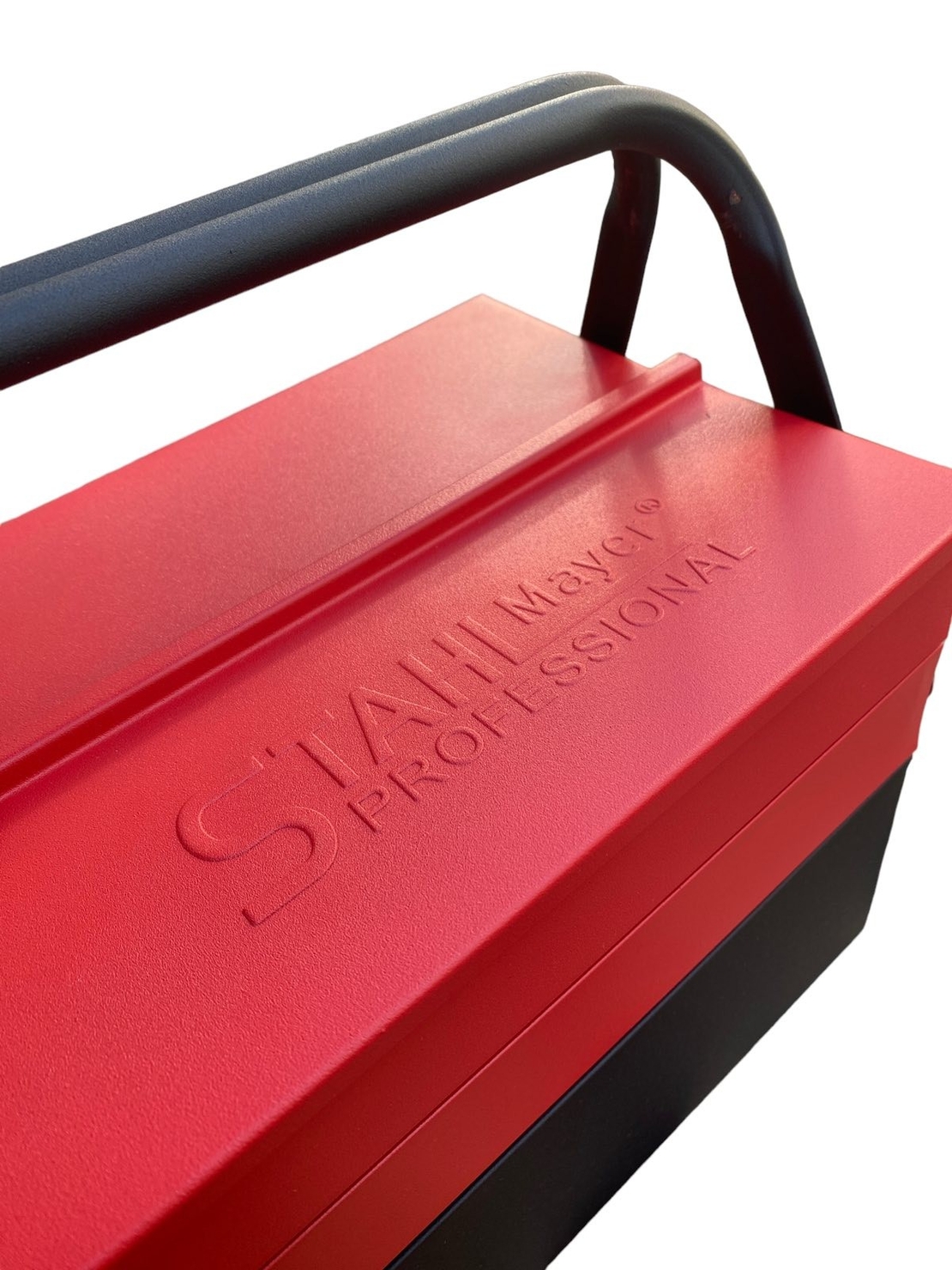 НЕМСКИ Метален Куфар Кутия с Инструменти 86 части STAHLМAYER + ЛЕД ФЕНЕР