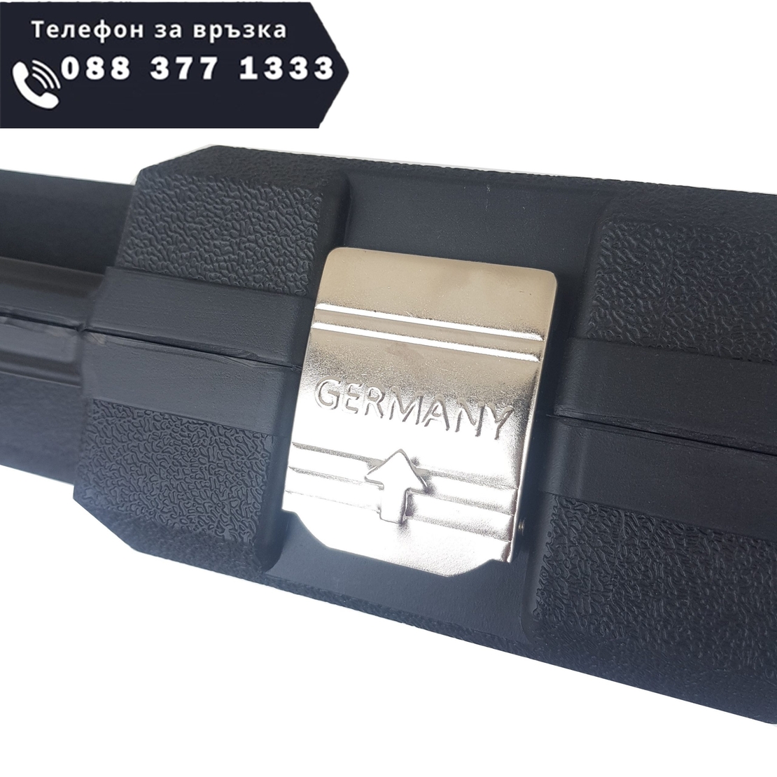 НЕМСКИ Куфар с инструменти 172ч Stahl Mayer Гедоре с 3бр тресчотка + ЛЕД ФЕНЕР