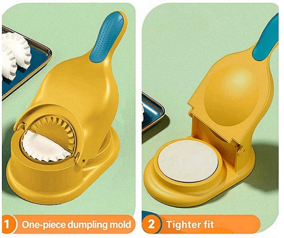 НЕМСКИ Ръчен уред за приготвяне на кнедли и равиоли + ЛЕД ФЕНЕР