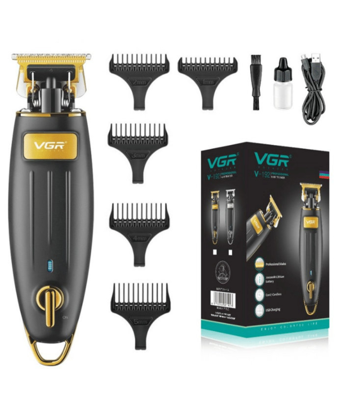 НЕМСКА VGR V-192 Машинка За Подстригване И Тример За Брада