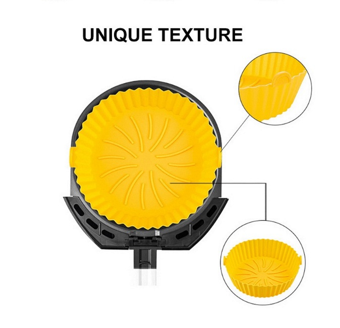 НЕМСКА Силиконова подложка за air fryer + ЛЕД ФЕНЕР