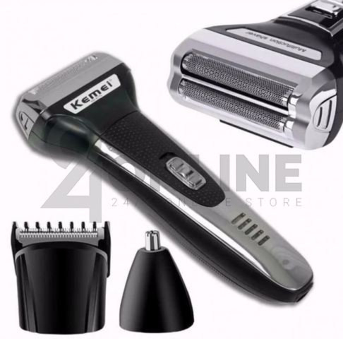 НЕМСКА Машинка За Бръснене И Подстригване 3 в 1 Kemei KM-6776