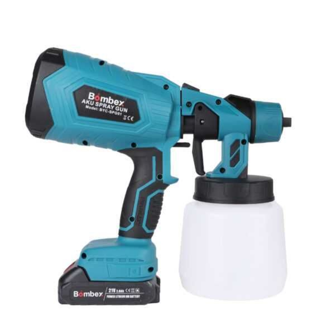 НЕМСКИ AKU пистолет за пръскане + резервна батерия + ЛЕД ФЕНЕР