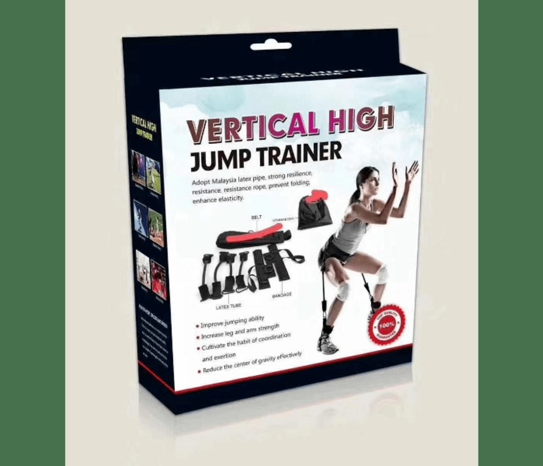 НЕМСКИ Ластици за тренировка Vertical Jump Trainer + ЛЕД ФЕНЕР.