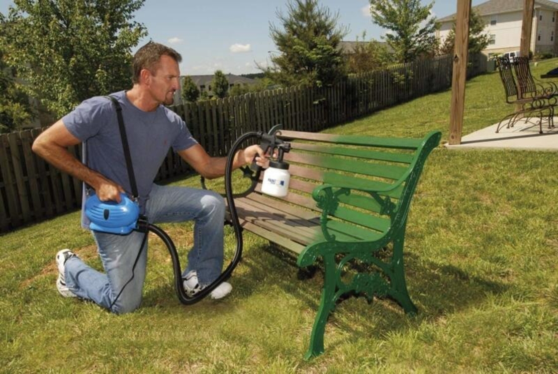 НЕМСКИ Уред за боядисване с компресор Paint Zoom + ЛЕД ФЕНЕР