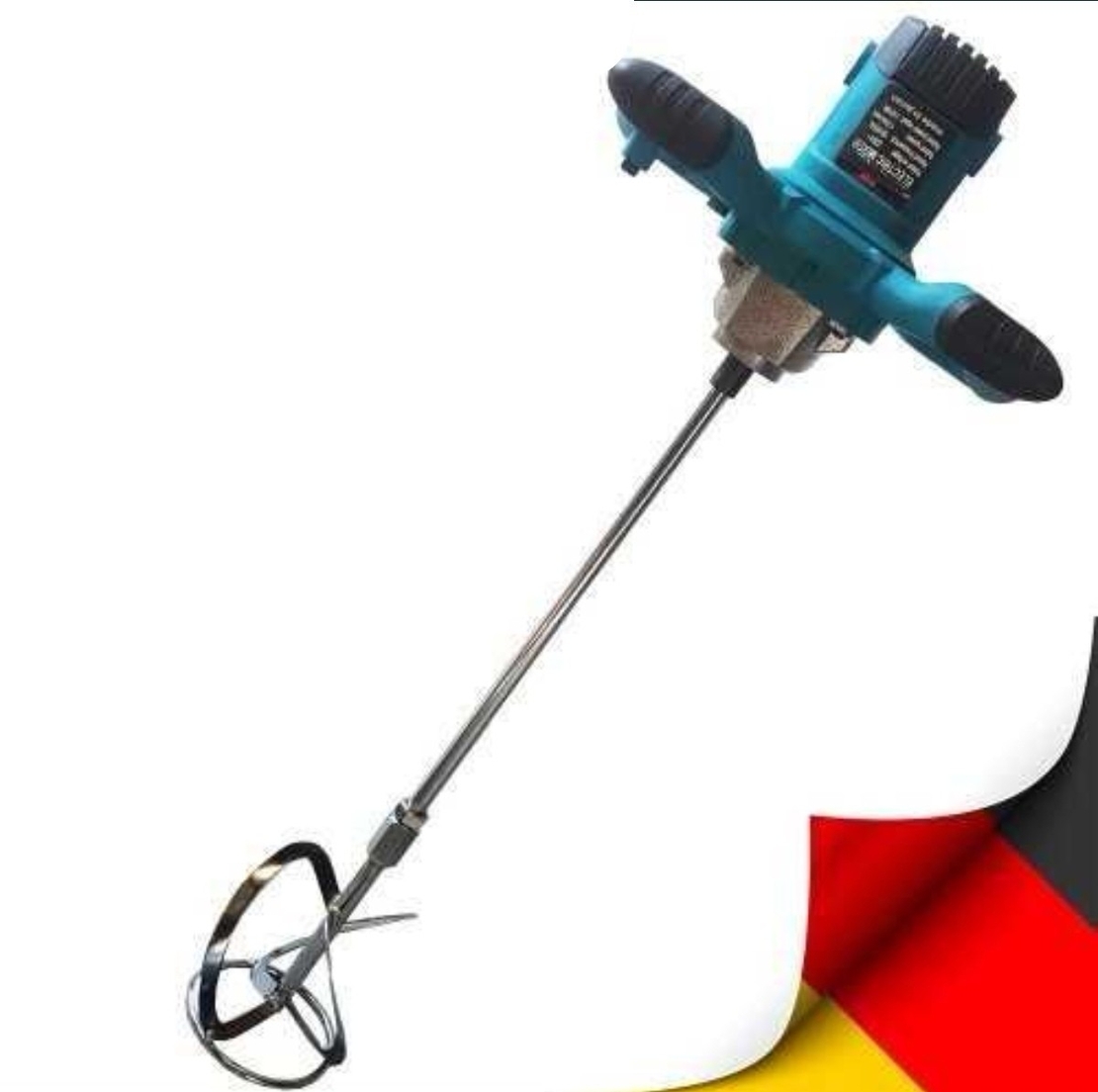 НЕМСКА Машина за Рязане на Плочки 120см + Бъркалка за Бетон 2400W Теракотмашина 2 ножа и Миксер за Цимент + ЛЕД ФЕНЕР