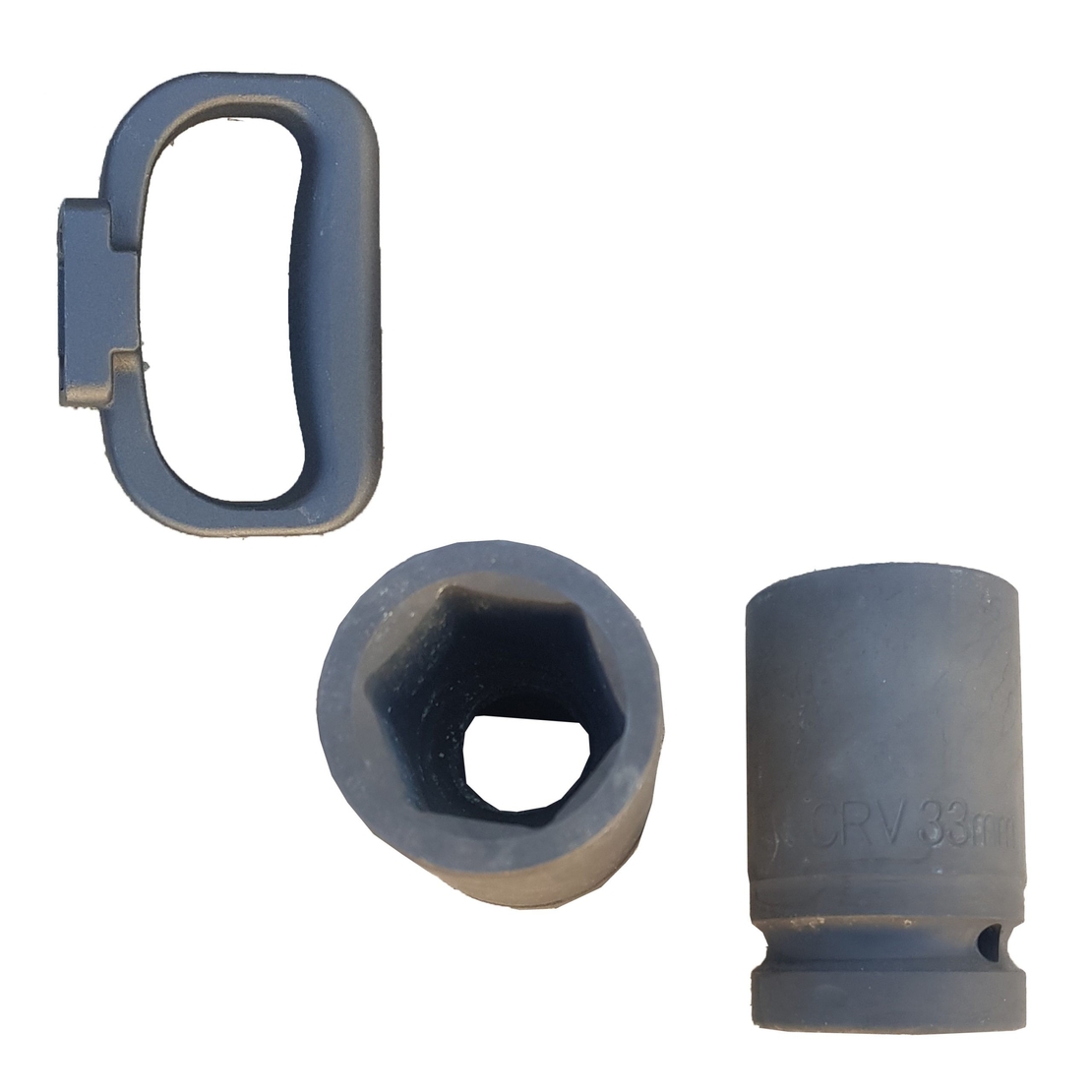 НЕМСКИ Пневматичен Професионален Ударен Гайковерт Дълъг Шпиндел 1″ цол KRAFTTOOLS 3800Nm + ЛЕД ФЕНЕР