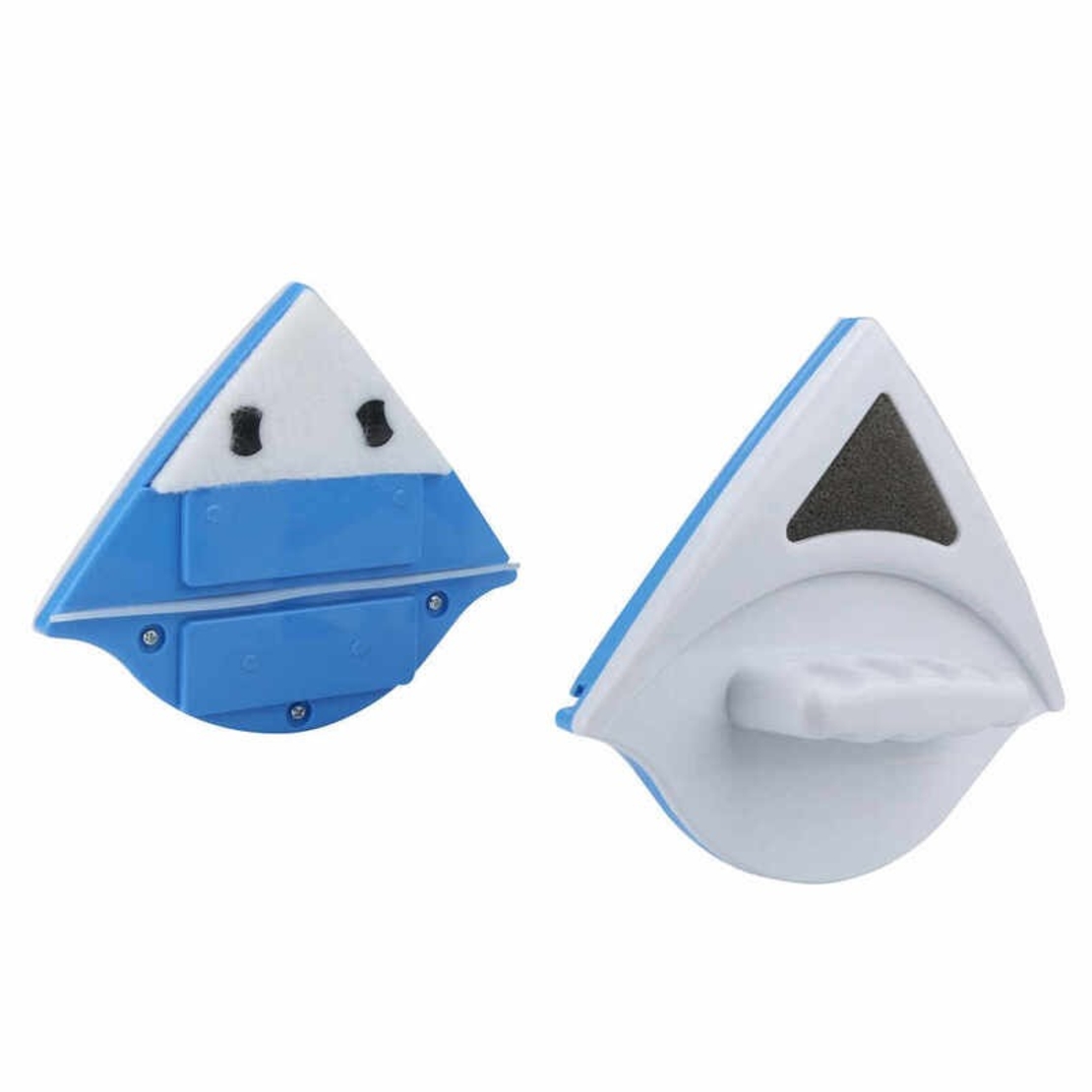 НЕМСКИ Магнитен чистач за прозорци за двоен или троен стъклопакет до 30мм + ЛЕД ФЕНЕР