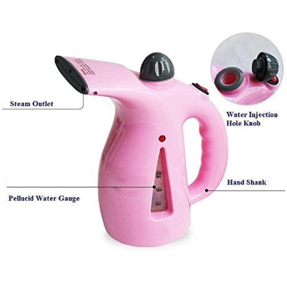 НЕМСКИ УРЕД ЗА ВЕРТИКАЛНО ГЛАДЕНЕ С ПАРА HG&FS RZ 608, 750 W + ЛЕД ФЕНЕР