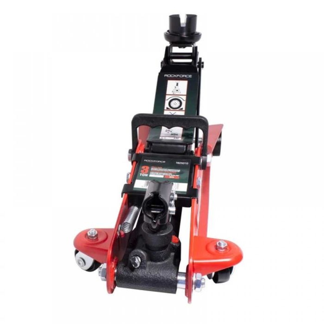 НЕМСКИ Нископродилен крик 3t 85-380 ММ ROCKFORCE + ЛЕД ФЕНЕР