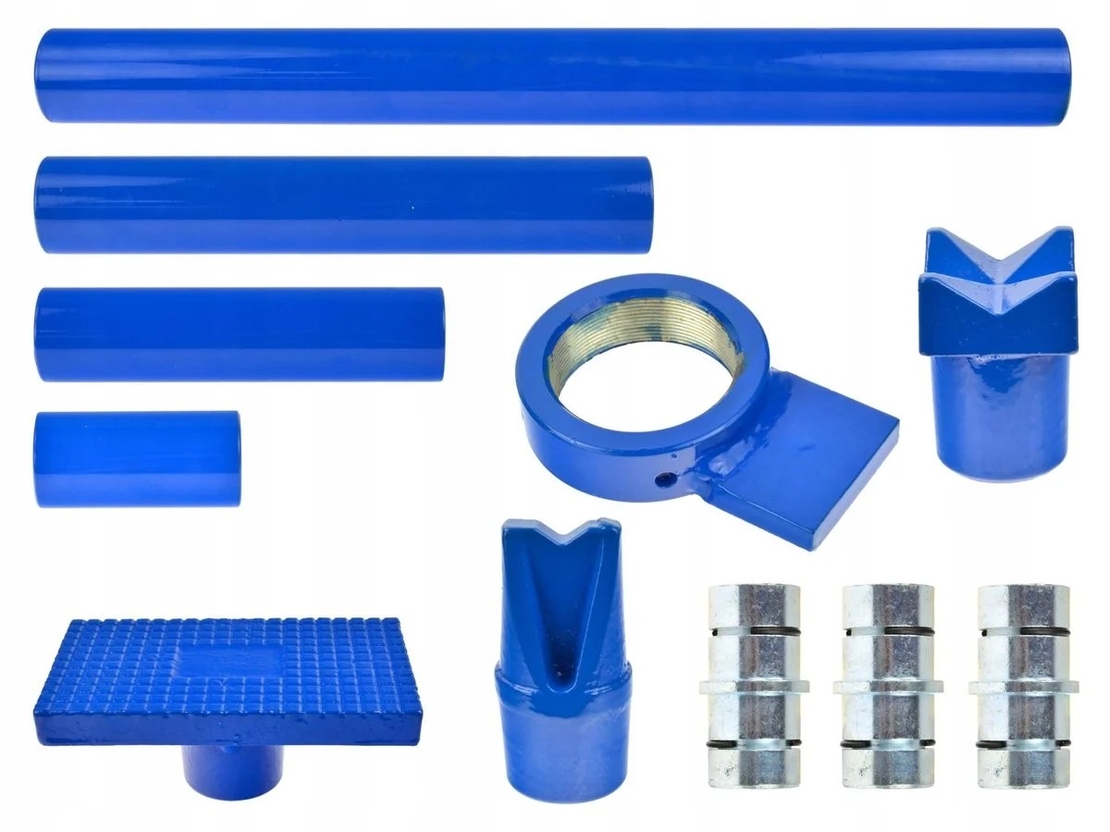 НЕМСКА РАЗПЪВАЧКА ХИДРАВЛИЧНА ЗА АВТОМОБИЛИ STAHLMAYER 20 тона, в метален куфар + ЛЕД ФЕНЕР