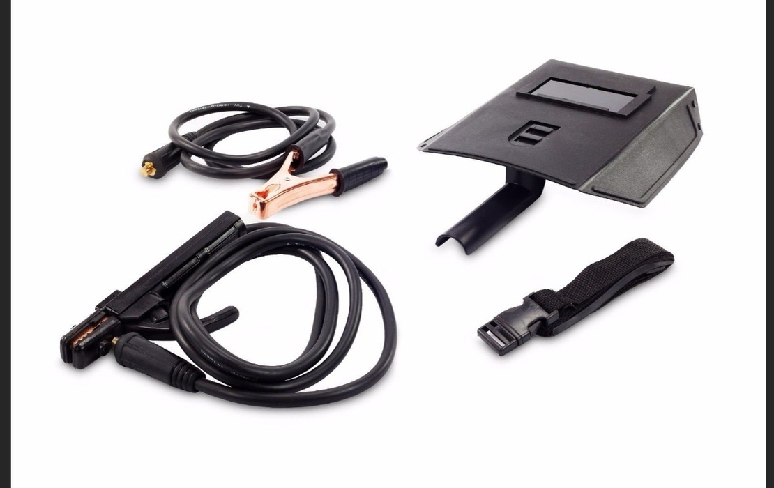 НЕМСКИ Електрожен 400А + Соларна Маска Инверторен STAHLMAYER с дисплей + ЛЕД ФЕНЕР