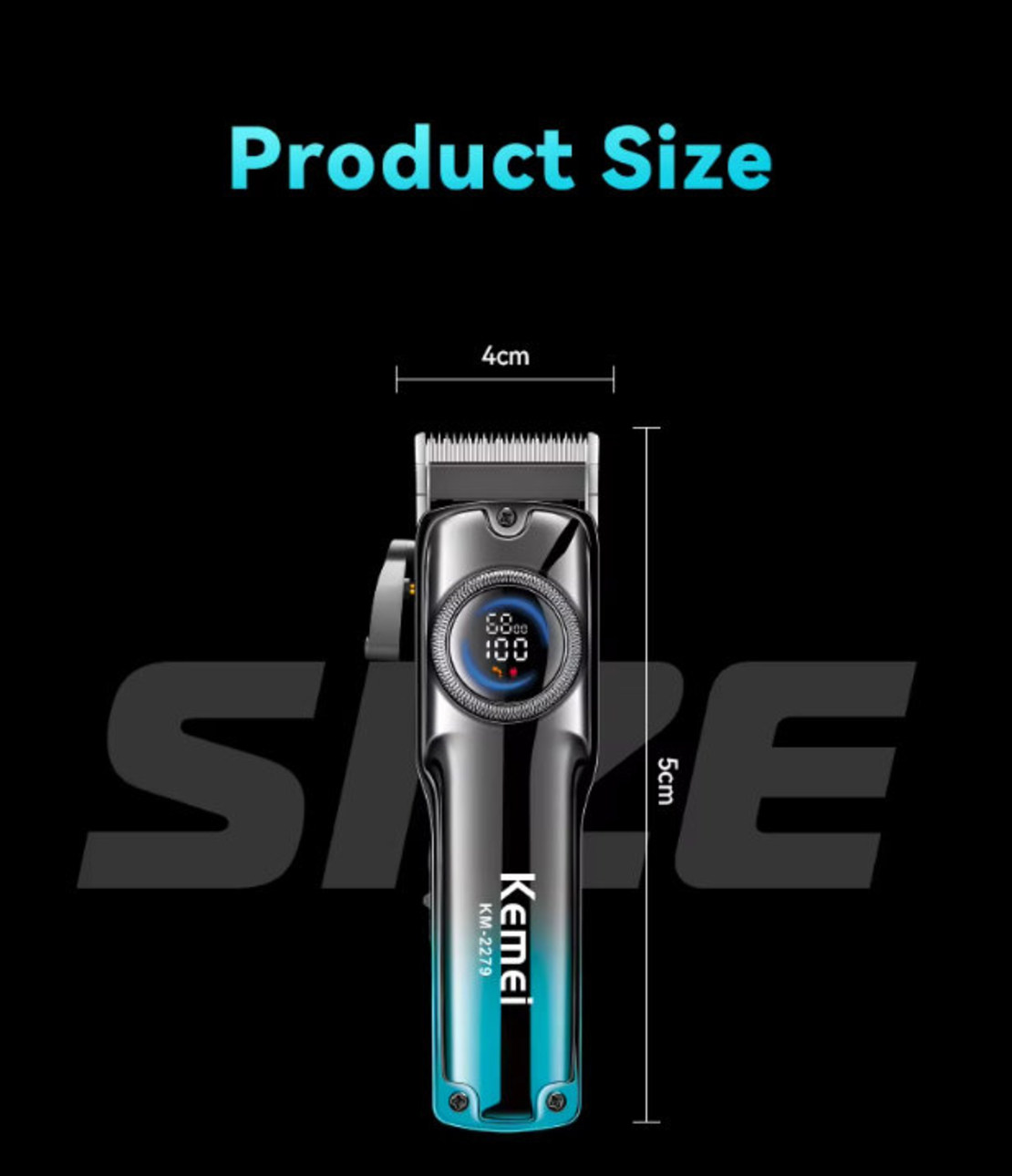 НЕМСКА Професионална Машинка За Подстригване Kemei KM-2279