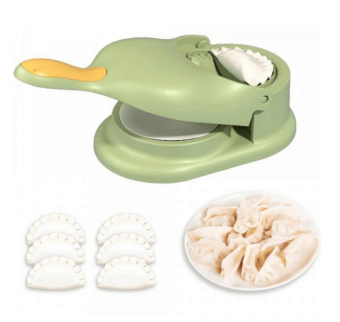 НЕМСКИ Ръчен уред за приготвяне на кнедли и равиоли + ЛЕД ФЕНЕР