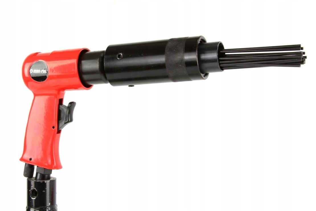 НЕМСКИ Пневматичен Иглен Чук МAR-POL 19 игли 6.3 бара + ЛЕД ФЕНЕР