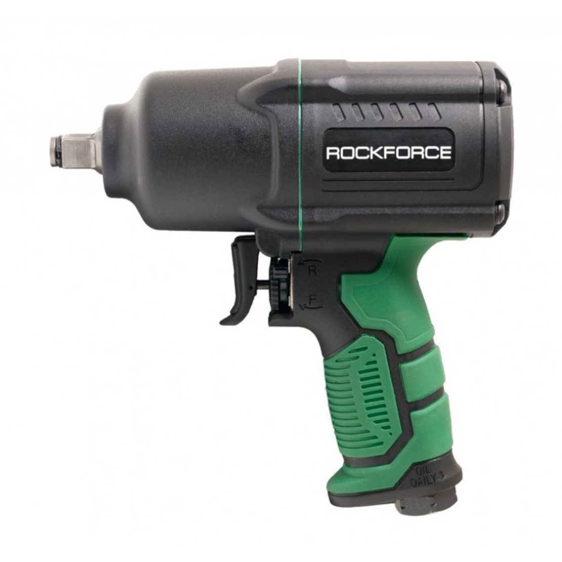 НЕМСКИ Пневматичен гайковерт 1400нм 1/2″ RockForce във куфар с допълнителни вложки + ЛЕД ФЕНЕР