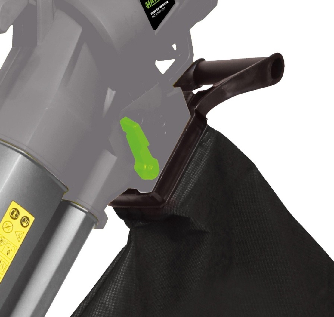 НЕМСКА Електрическа Духалка за Листа Листосъбирач 3500W Три Режима на Работа Събиране Издухване и Раздробяване HAWEK + ЛЕД ФЕНЕР