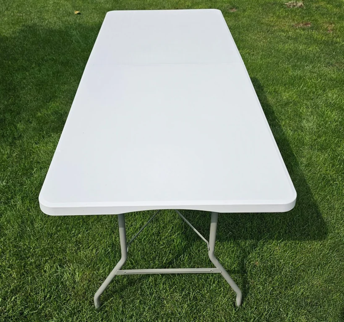 НЕМСКА Сгъваема Кетъринг Маса 76/183 см PETTEX + ЛЕД ФЕНЕР