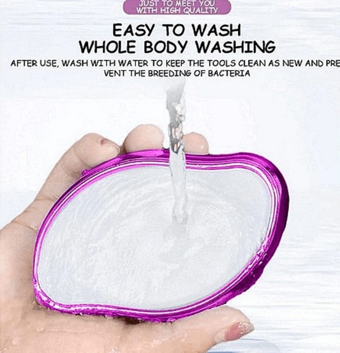 НЕМСКИ Кристален фрикционен епилатор Krystal Shaveup + ЛЕД ФЕНЕР