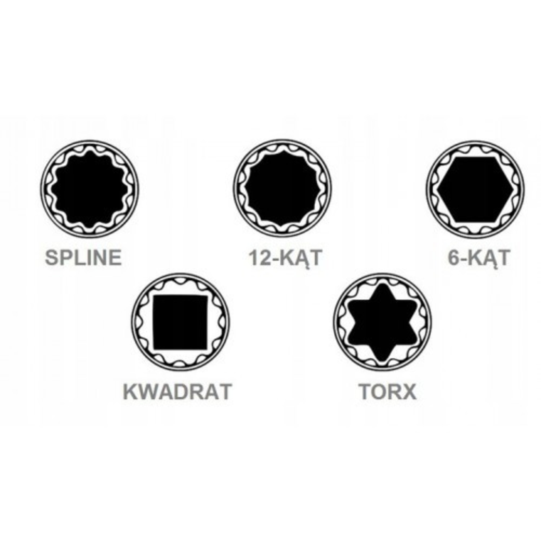 НЕМСКИ Вложки к-т 1/2 SPLINE 12-стенни Forsage F-4194-9 + ЛЕД ФЕНЕР
