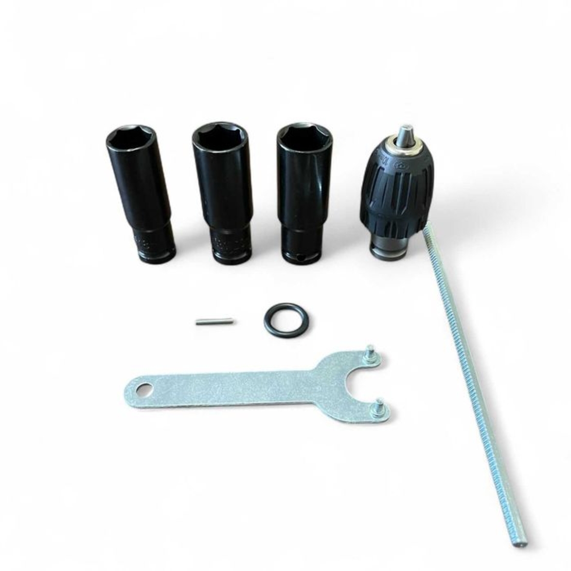 НЕМСКИ Kомплект 4в1 Гайковерт-Винтоверт/Ъглошлайф/Пефоратор +ЛЕД ФЕНЕР