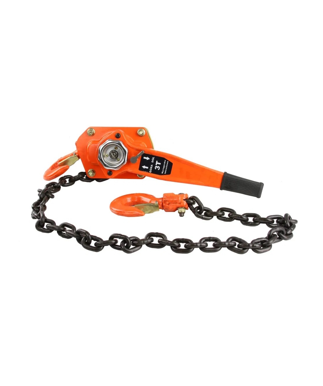 НЕМСКА Верижна Лебедка с Тресчотка 3 тона 2 метра + ЛЕД ФЕНЕР