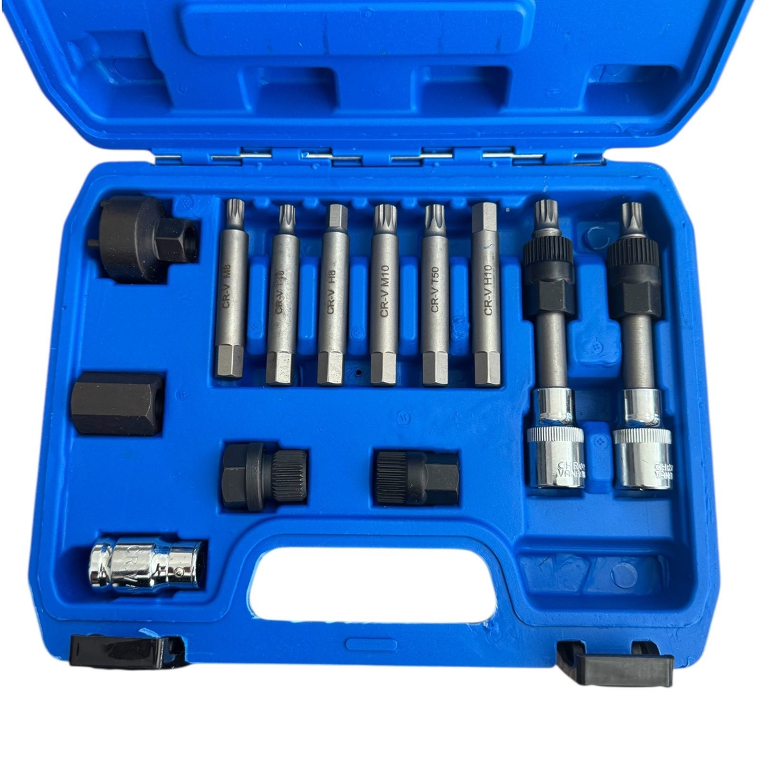 НЕМСКИ КОМПЛЕКТ ВЛОЖКИ ЗА ШАЙБИ НА АЛТЕРНАТОРИ 13 ЧАСТИ HAWEK , HW-1127 + ЛЕД ФЕНЕР