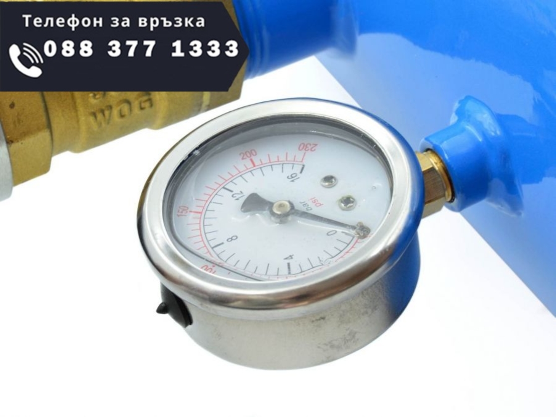 НЕМСКА Бутилка за Шоково Помпане на гуми – Бустер 21 литра HAWEK Полша + ЛЕД ФЕНЕР