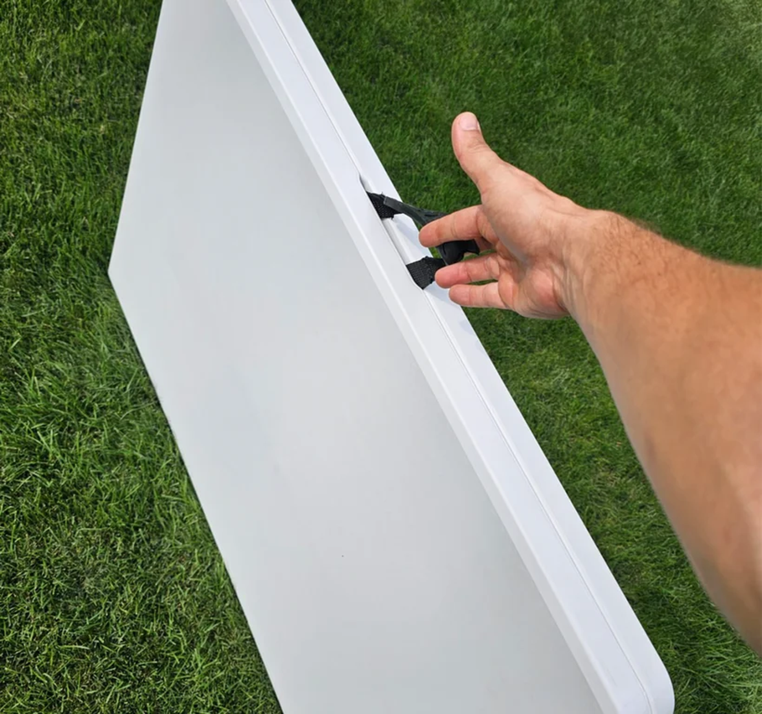 НЕМСКА Сгъваема Кетъринг Маса 76/183 см PETTEX + ЛЕД ФЕНЕР