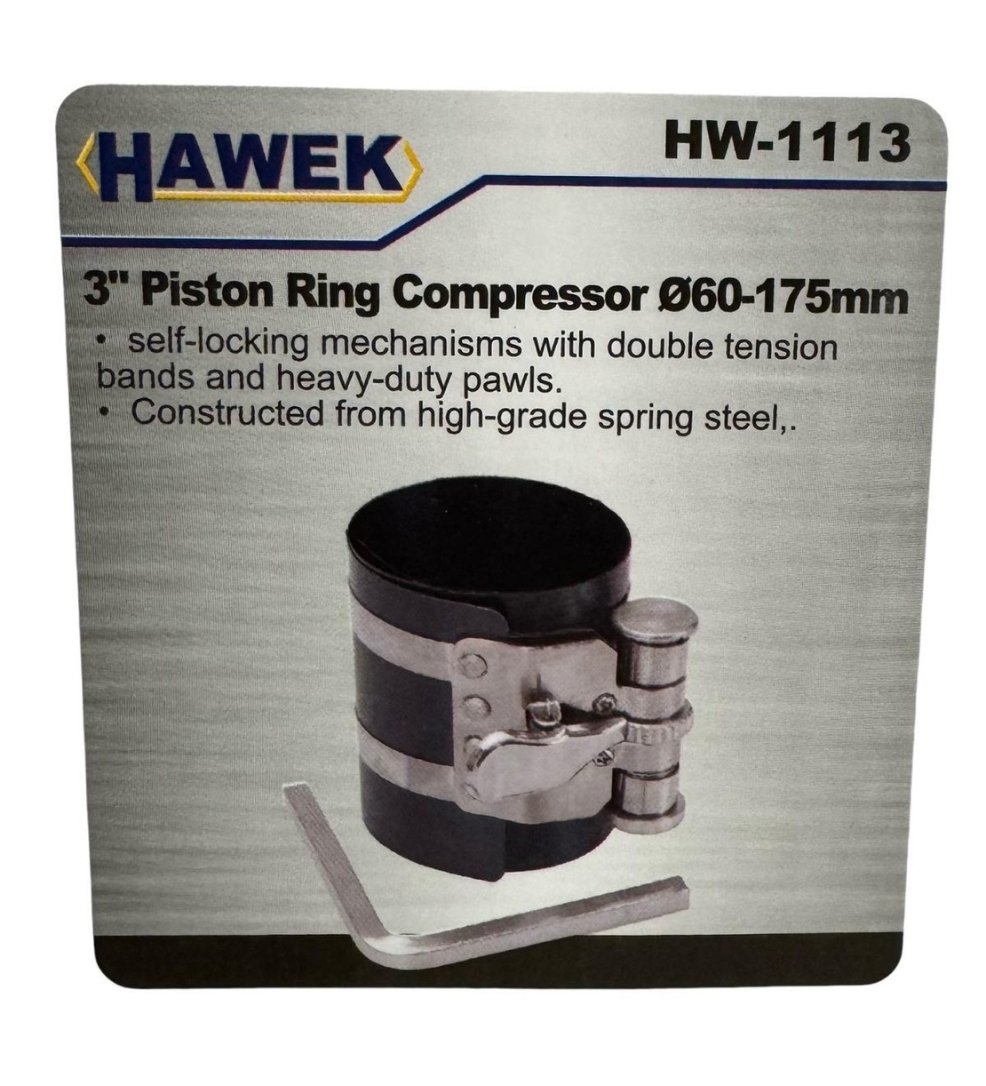 НЕМСКА Скоба за Сегменти 3″/75 мм 4″/100 мм 6″/150 мм 60 – 175мм + ЛЕД ФЕНЕР