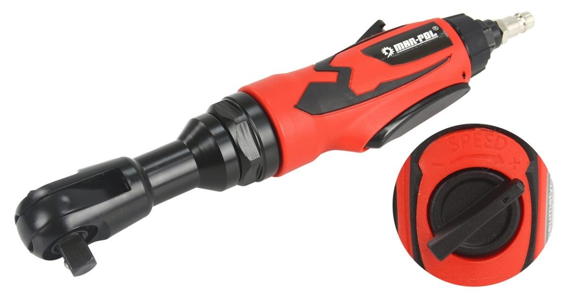 НЕМСКА Пневматична Тресчотка 1/4 Mar-Pol + ЛЕД ФЕНЕР