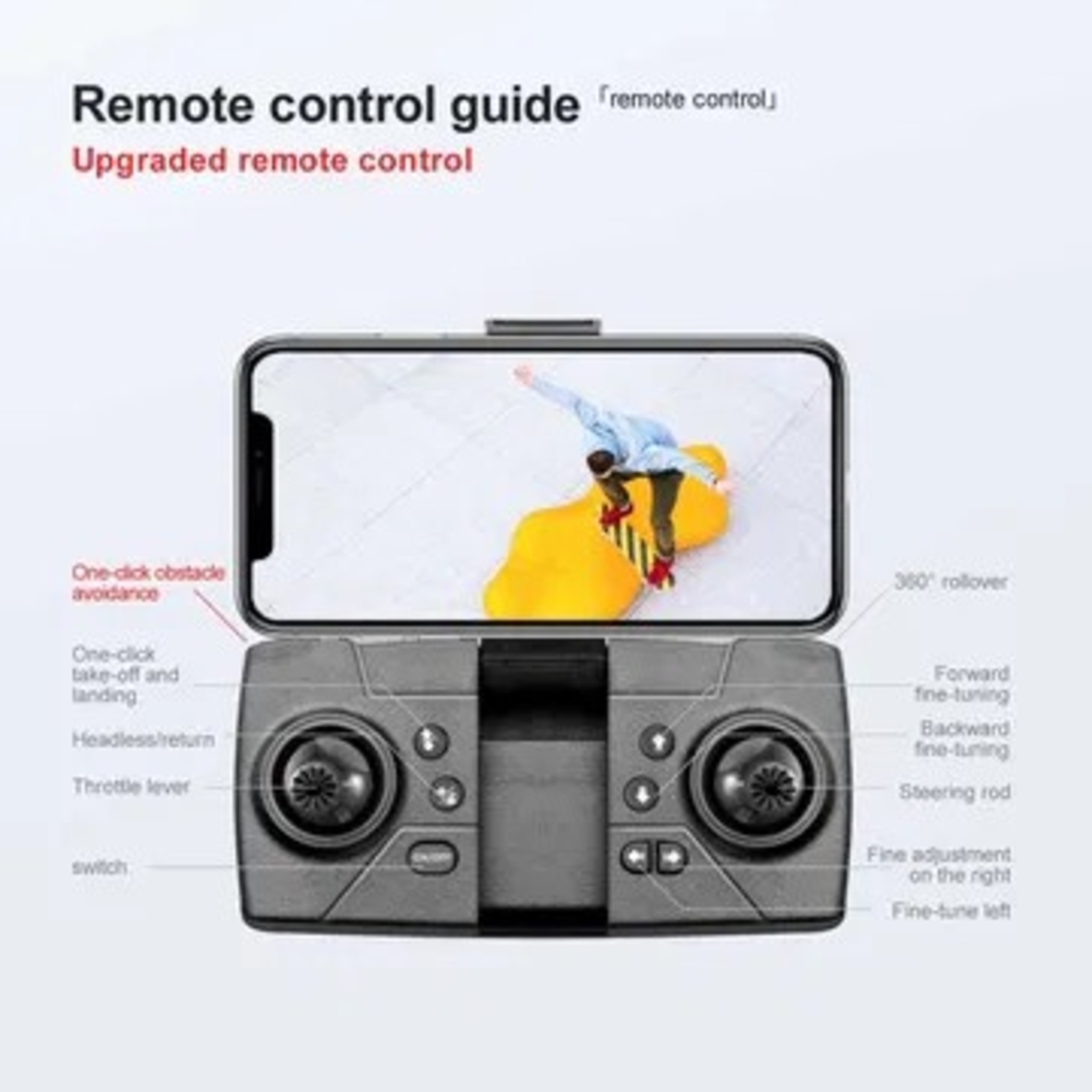 НЕМСКИ Сгъваем Дрон Е99 PRO 4К HD Камера PRO 2 камери Drone Дистанционно Управление Професионална + ЛЕД ФЕНЕР