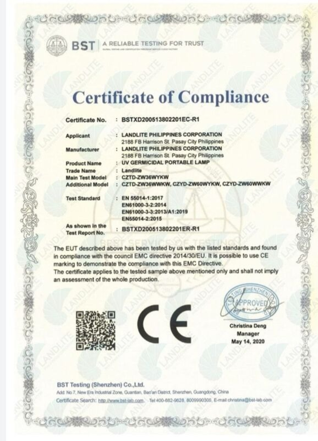 НЕМСКА UV АНТИБАКТЕРИАЛНА СТЕРИЛИЗИРАЩА ЛАМПА С ОЗОН 38W + ЛЕД ФЕНЕР