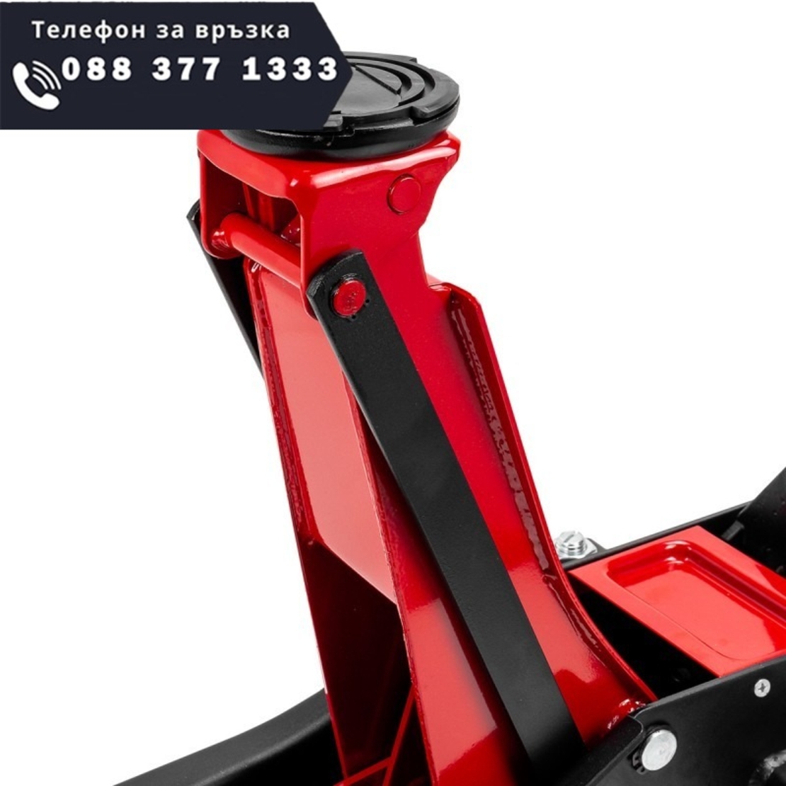 НЕМСКИ Нископрофилен крик 3 тона 85-430мм FORCEKRAFT FK-T830018 HT + ЛЕД ФЕНЕР