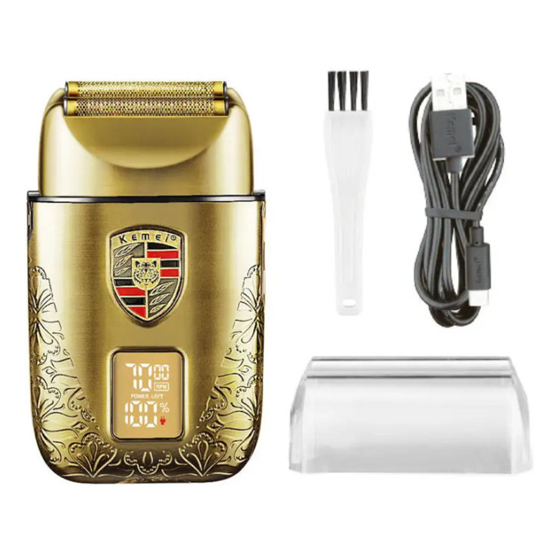 НЕМСКИ Безжичен Професионален Шейвър Kemei KM-T93