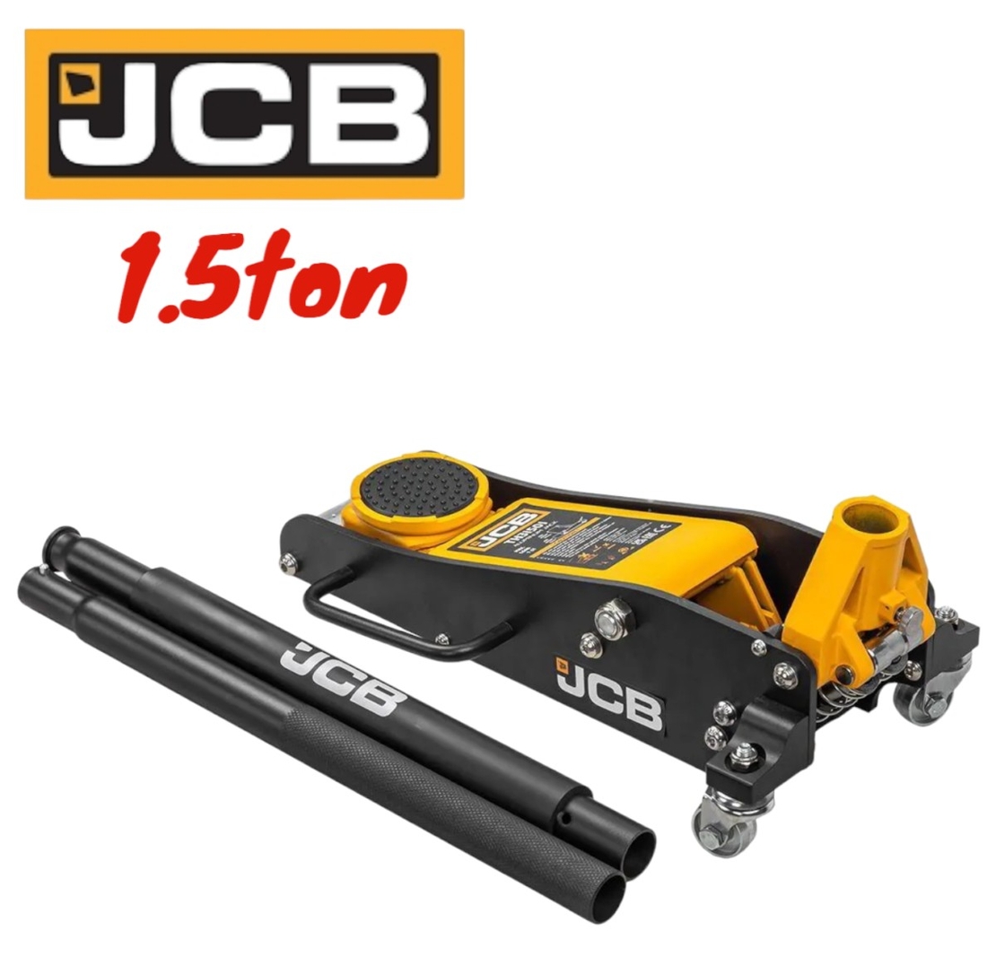 НЕМСКИ Нископрофилен Крик 1.5 тона JCB 85-355мм Крокодил до 1500кг + ЛЕД ФЕНЕР