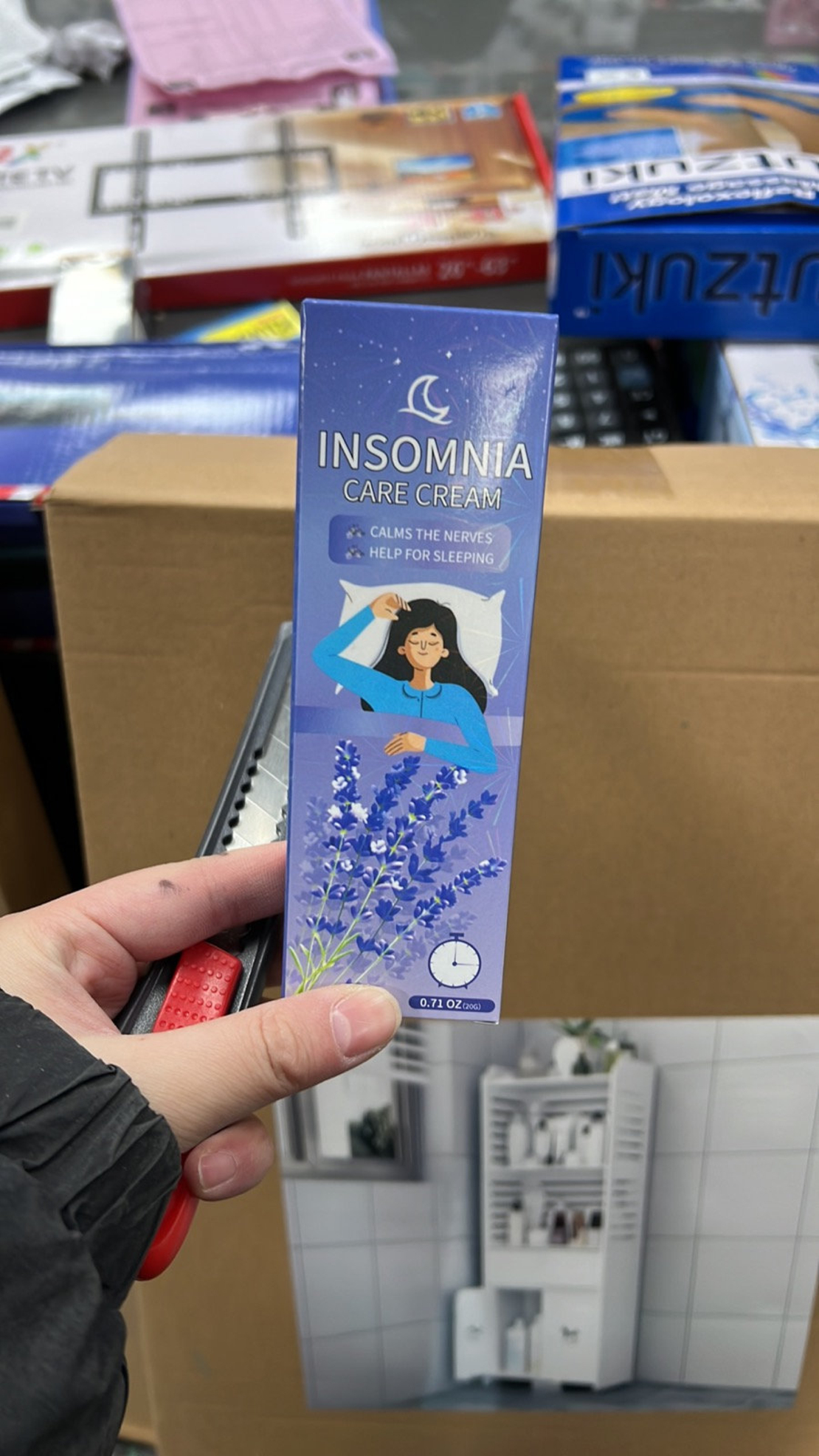 НЕМСКИ Натурален Крем За Спокоен Сън С Лавандула + ЛЕД ФЕНЕР