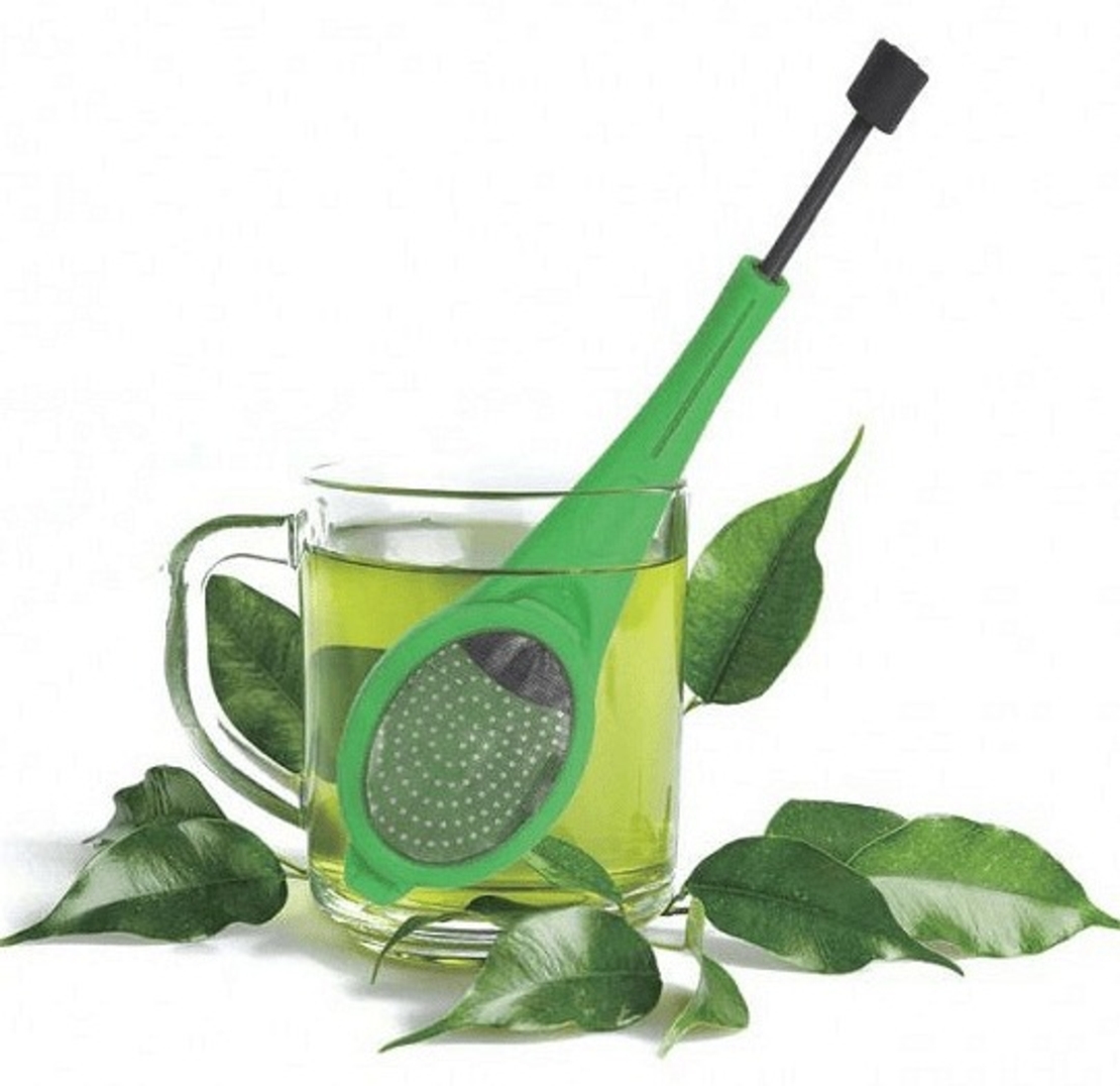 НЕМСКА Цедка за чай, Идеален за насипен чай + ЛЕД ФЕНЕР