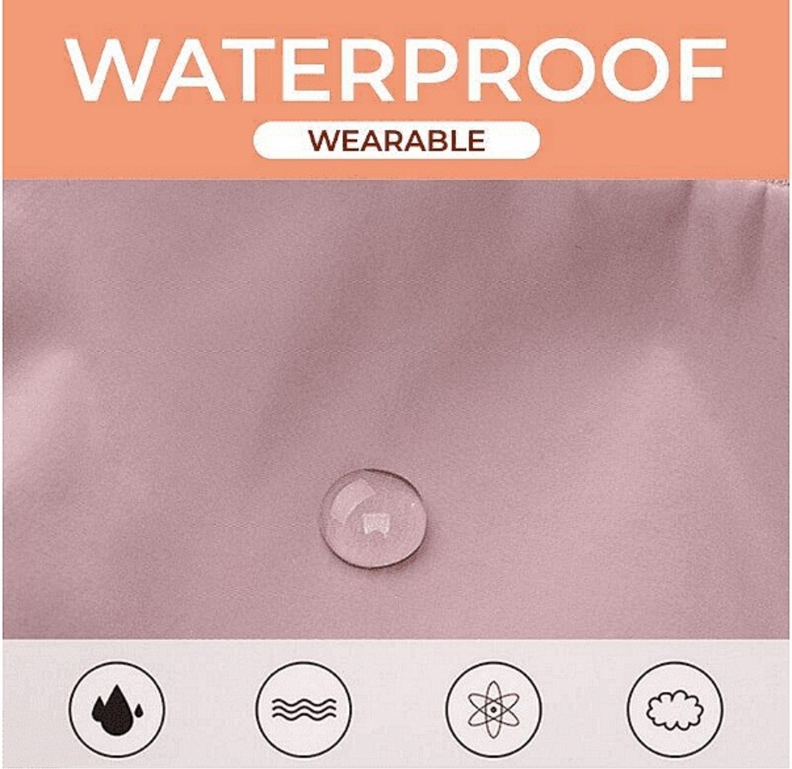 НЕМСКА Сгъваема чанта сак органайзер, Подходяща за ежедневна употреба, 2 джоба с цип + ЛЕД ФЕНЕР..