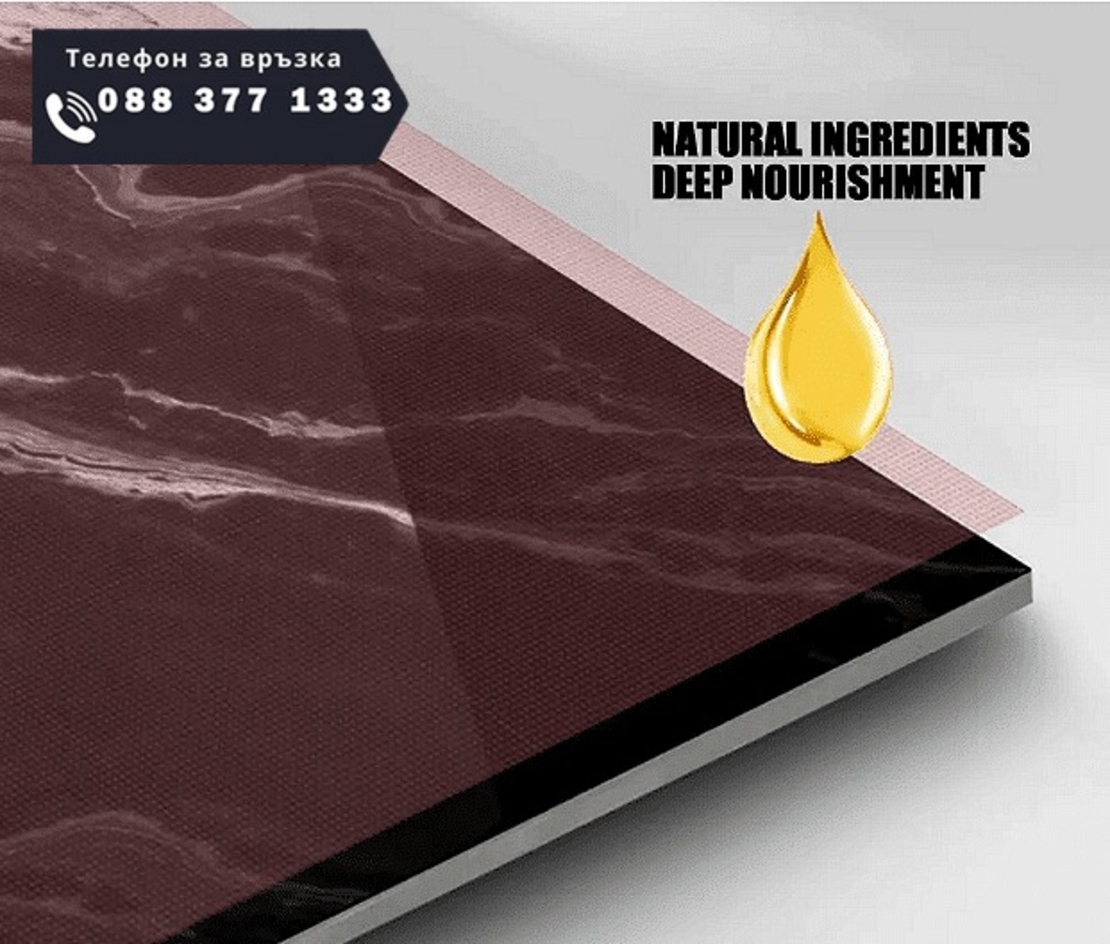 НЕМСКИ Восък за полиране на керамични плочки, Дълбоко овлажняване, Водоустойчив, 85гр + ЛЕД ФЕНЕР