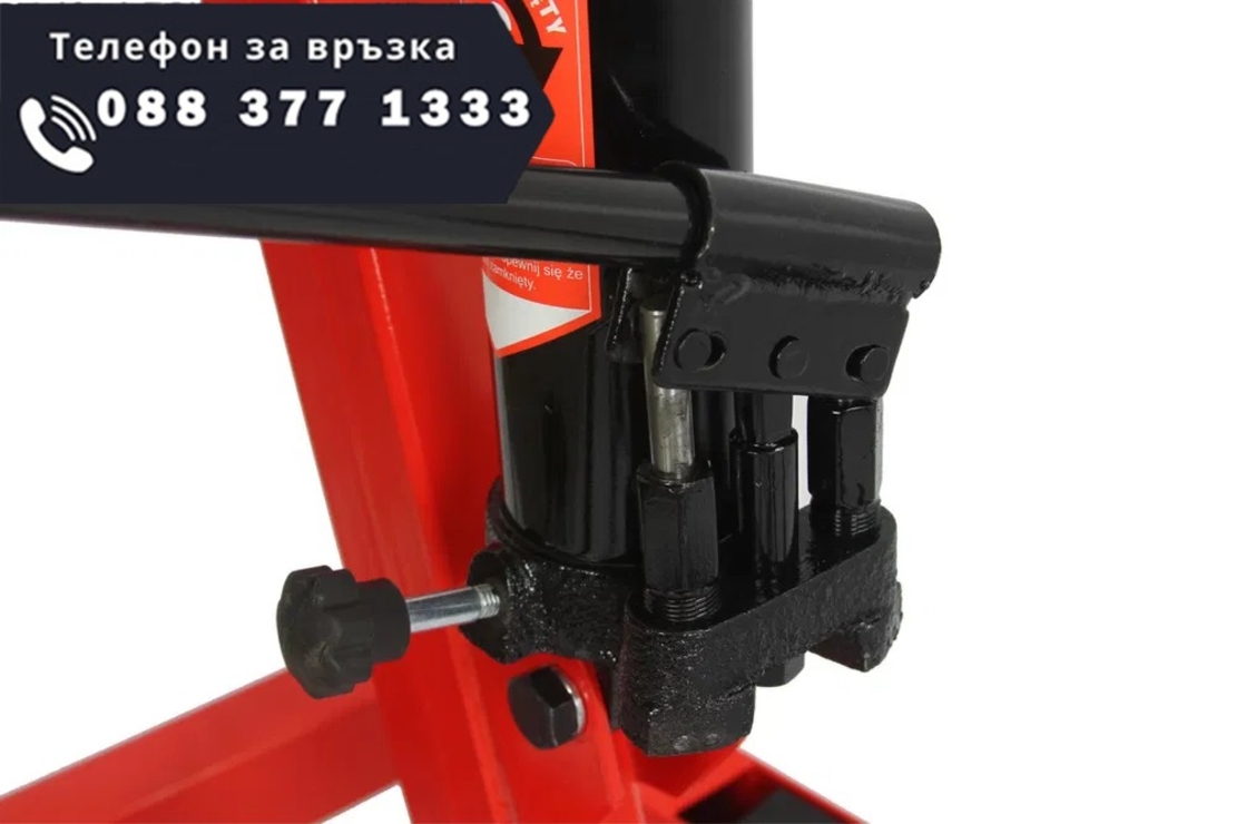 НЕМСКИ Кран за двигател 2 тона жираф + ЛЕД ФЕНЕР