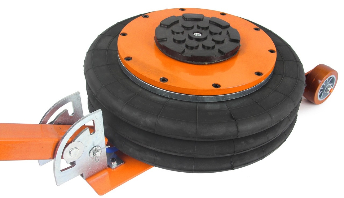 НЕМСКИ Пневматичен Крик балон 6 тона 6000кг BJC + ЛЕД ФЕНЕР